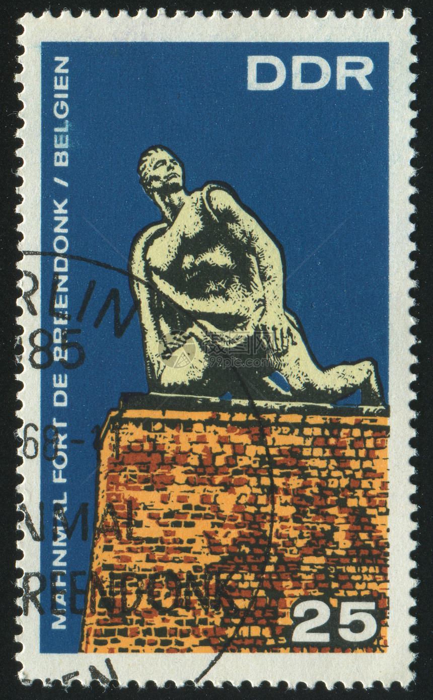 邮票成人男人雕像建筑学男性头发雕塑纪念碑图片