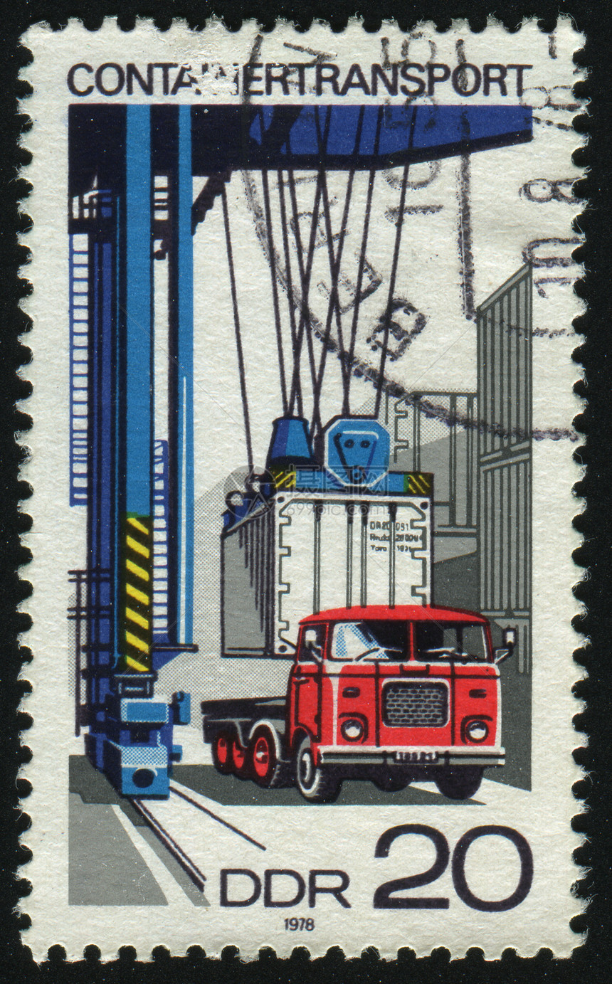 邮票旅行驾驶物流卡车运输汽车邮戳信封速度轮子图片