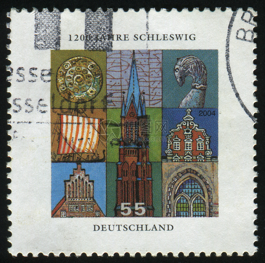 邮票集邮吸引力信封城市风格邮戳建筑卡片房子历史性图片
