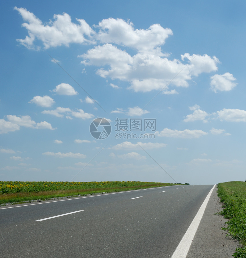 平面公路地形沥青地平线车道天空自由车辆运动旅行土地图片