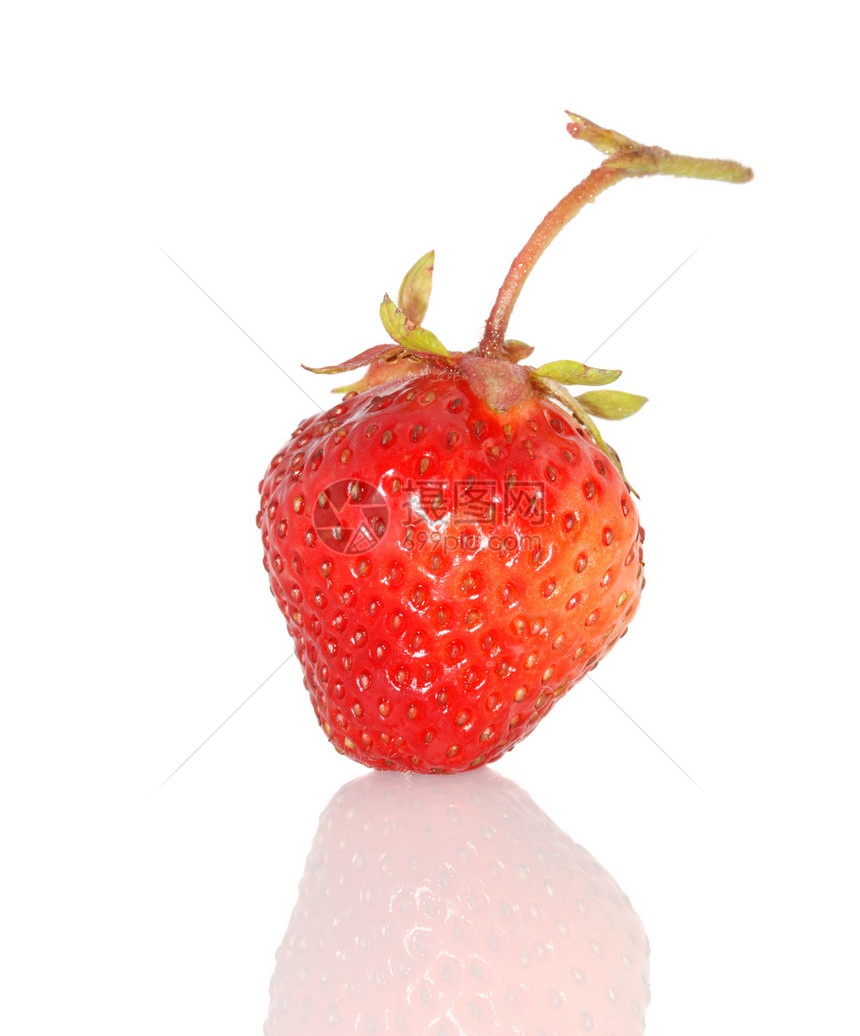草莓反光红色种子健康浆果反射蔬菜养分早餐甜点水果图片