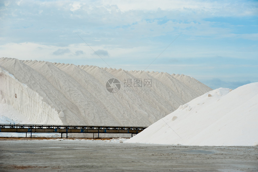 盐矿水平盐矿输送带工厂生产盐沼作品产品爬坡工业图片
