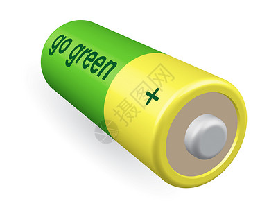 电池电池变绿色背景图片