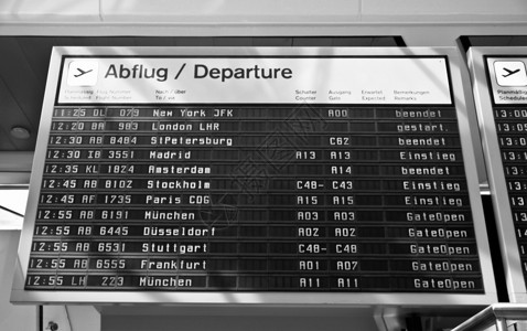 时间表旅行车站运输展示桌子出港时间飞机地铁屏幕齐尔高清图片素材