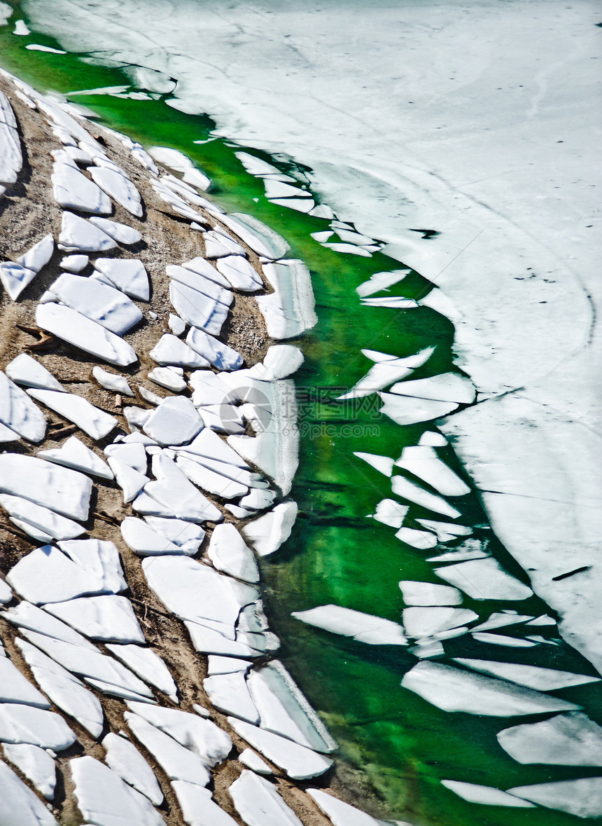 熔融冰川荒野海岸石头旅行裂痕差距断路器裂缝寒意蓝色图片