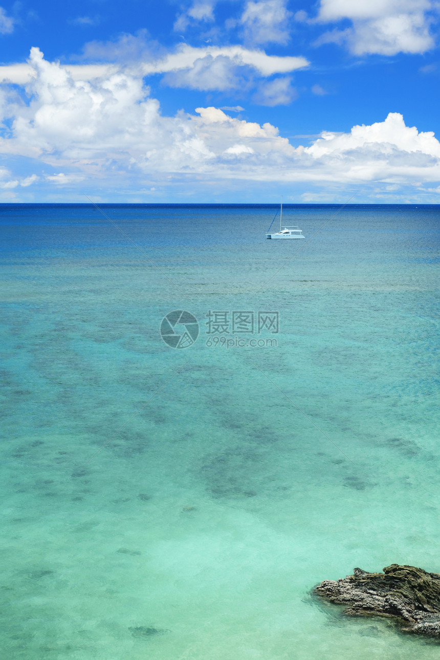 海景蓝色假期旅行海岸晴天天堂热带情调天空异国图片