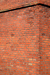 红砖旧墙壁背景背景图片