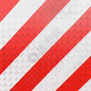 钻石钢红色白色材料金属工业床单条纹灰色背景图片
