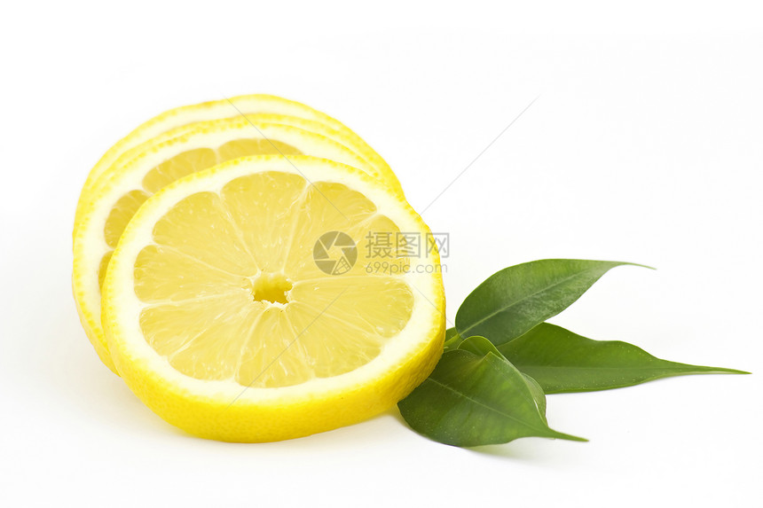 柠檬片白色饮食甜点水果食物果汁香橼种子黄色烹饪图片