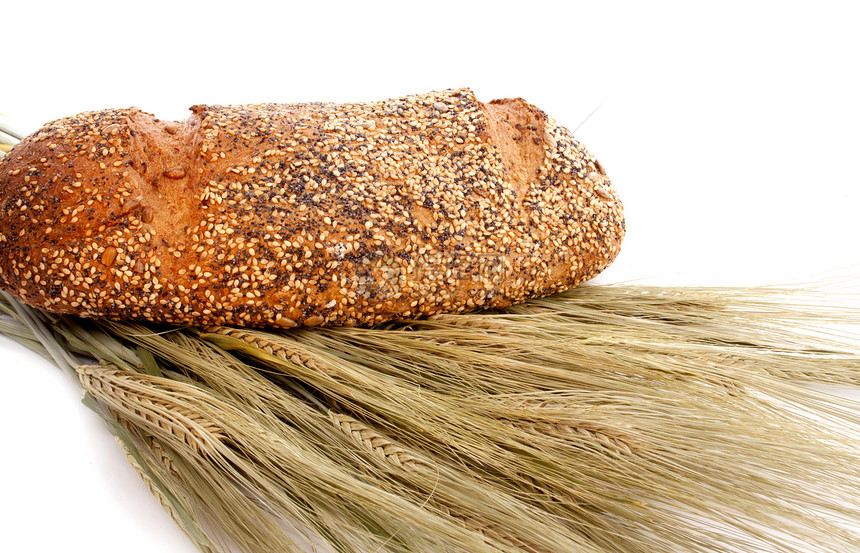 以谷物为面包包子粮食午餐面团产品棕色食物水平厨房营养图片