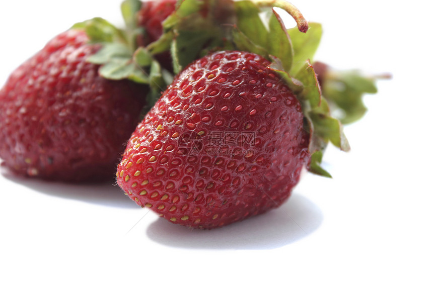 红色草莓组图片