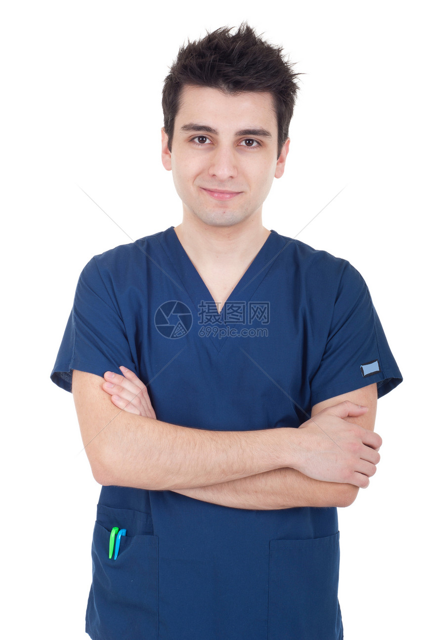男医生外科医院卫生保健工作学生工人微笑实习生护士图片