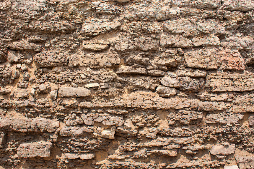 旧石块和砖头背景石板壁板砂岩项目岩石石头砖块崎岖图片