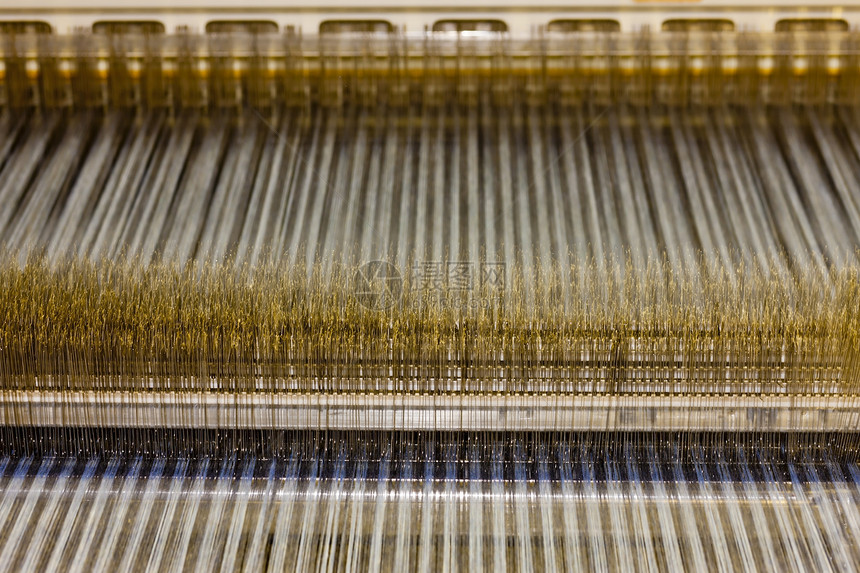 纺织机工厂制造业细节亚麻自动化生产技术纺织品机械化布机图片