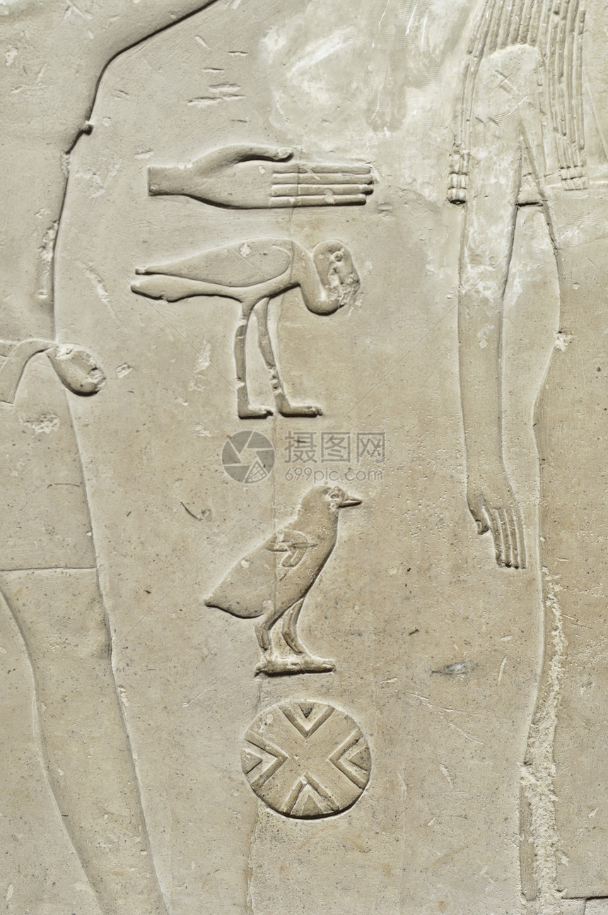 古埃及象形文字雕刻砂岩上帝纪念碑雕塑历史脚本金字塔法老古董图片