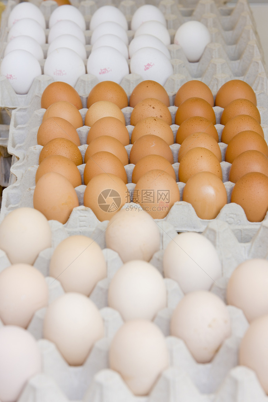 鸡蛋盒线条食物食品内饰排列棕色蛋盒蛋壳静物贝壳图片