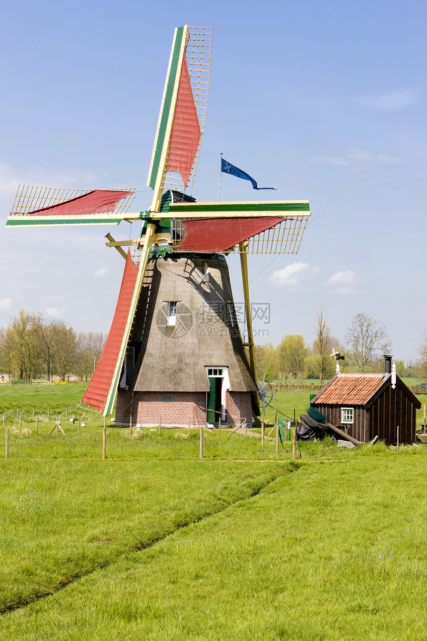 荷兰外观位置建筑学旅行世界风车图片