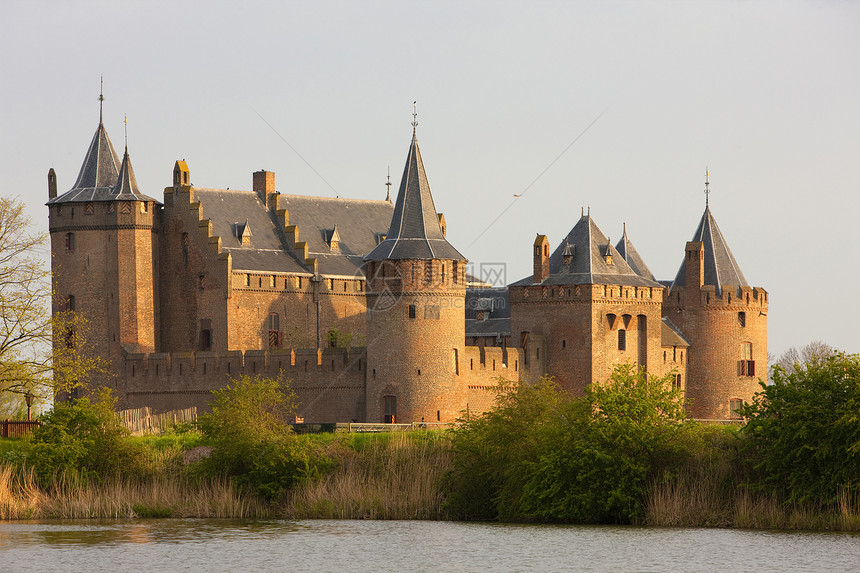 穆伊登 荷兰建筑外观堡垒据点历史位置旅行世界历史性建筑物图片