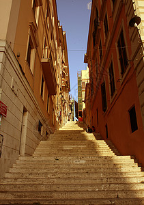 步骤建筑物楼梯间人行道城市楼梯背景图片