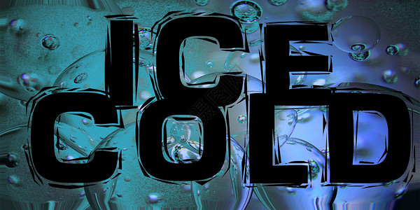 冰冷冰冻立方体冷冻蓝色冻结温度背景图片