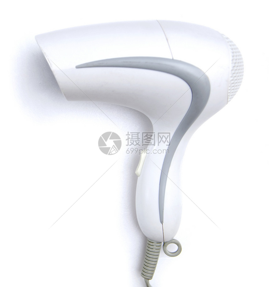 理发机治疗扇子敷料白色吹风机鼓风机理发师电子烘干机工具图片