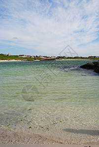 海洋海岸蓝色海浪天空海岸线支撑背景图片