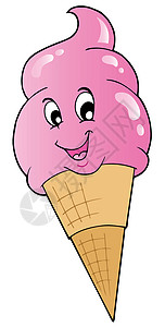 大卡通冰淇淋背景图片