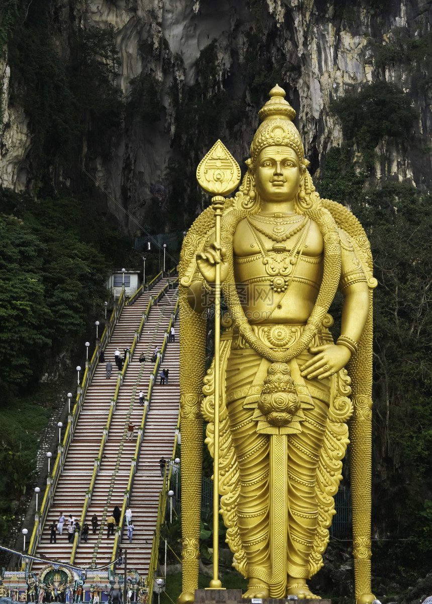 巴图洞穴 马来西亚吉隆坡旅行金子楼梯旅游图片