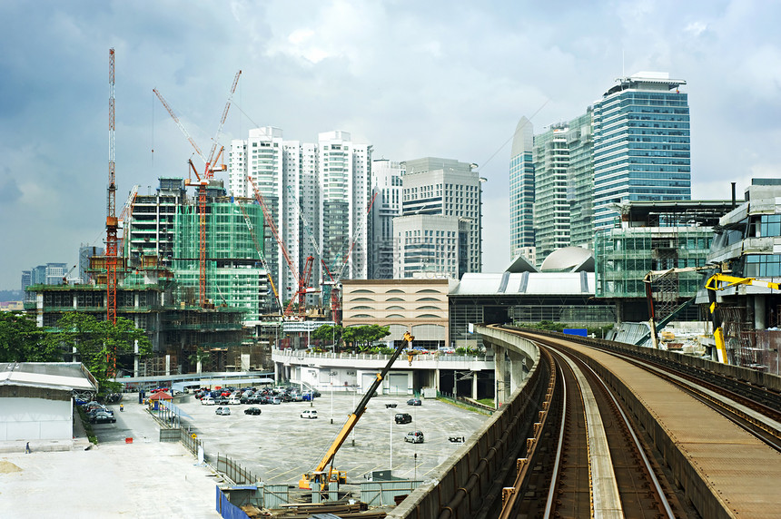 吉隆坡地标成长首都太阳建筑场景房子技术市中心城市图片