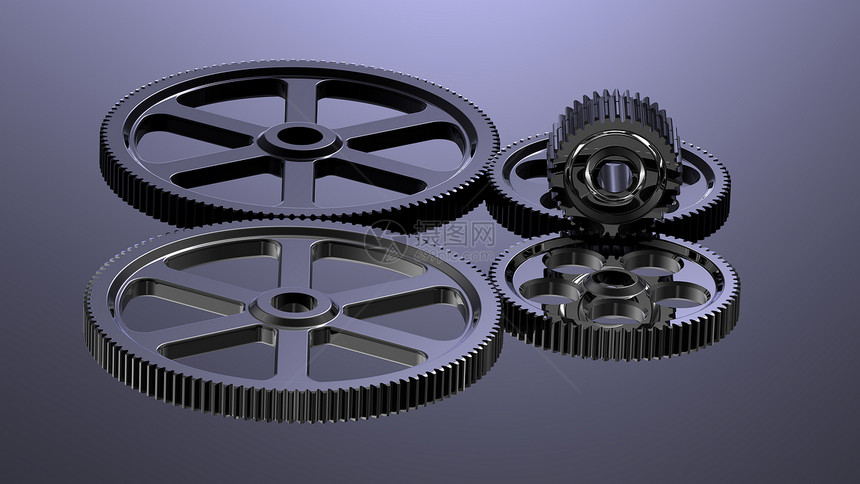 3个齿轮机械技术金属工业力学车削机器团体工厂合金图片