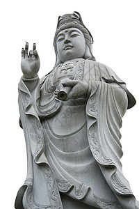 慈悲的女神关兴宗教信仰怜悯历史上帝菩萨文化雕像佛教徒女性背景图片