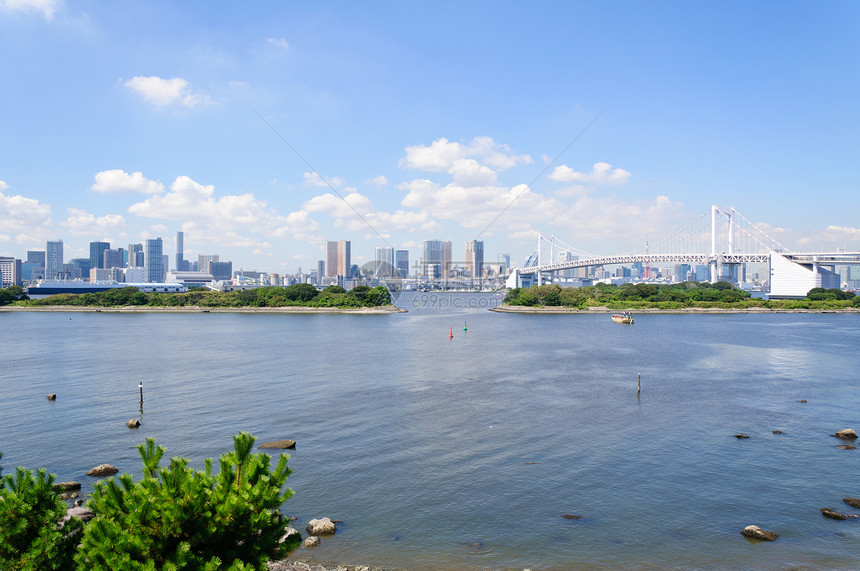 东京天梯天际观光港区码头景观游客市中心港口旅游旅行图片