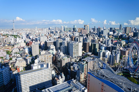 中央区墨田区城市景观高清图片