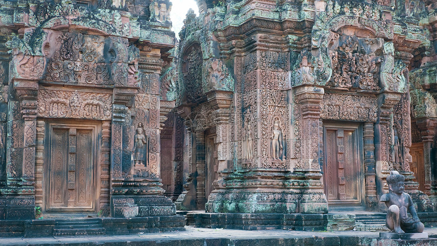 柬埔寨寺庙大楼图片