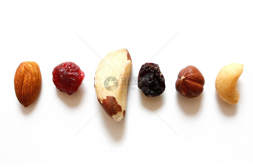 水果和坚果小吃葡萄干种子摄影腰果饮食图片