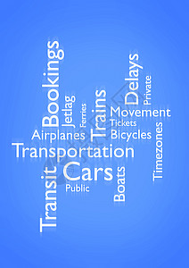 运输时区民众差距自行车汽车门票旅行概念过境假期背景图片