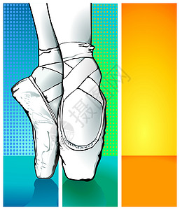 芭蕾舞女演员舞蹈优雅鞋类芭蕾舞女性舞蹈家职业背景图片