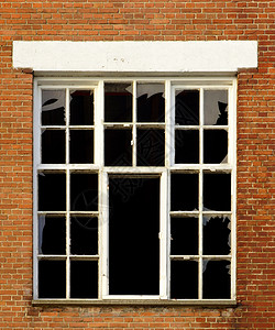碎玻璃建筑白色玻璃框架房子背景图片