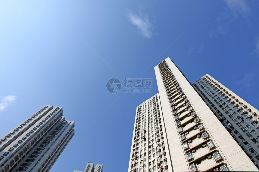 香港的住宅区经济家庭景观蓝色商业财产住房天空住宅屯门图片