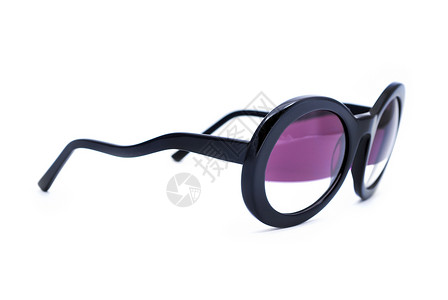 黑色墨镜衣服色调阳光太阳紫色阴影眼镜配饰塑料魅力背景图片