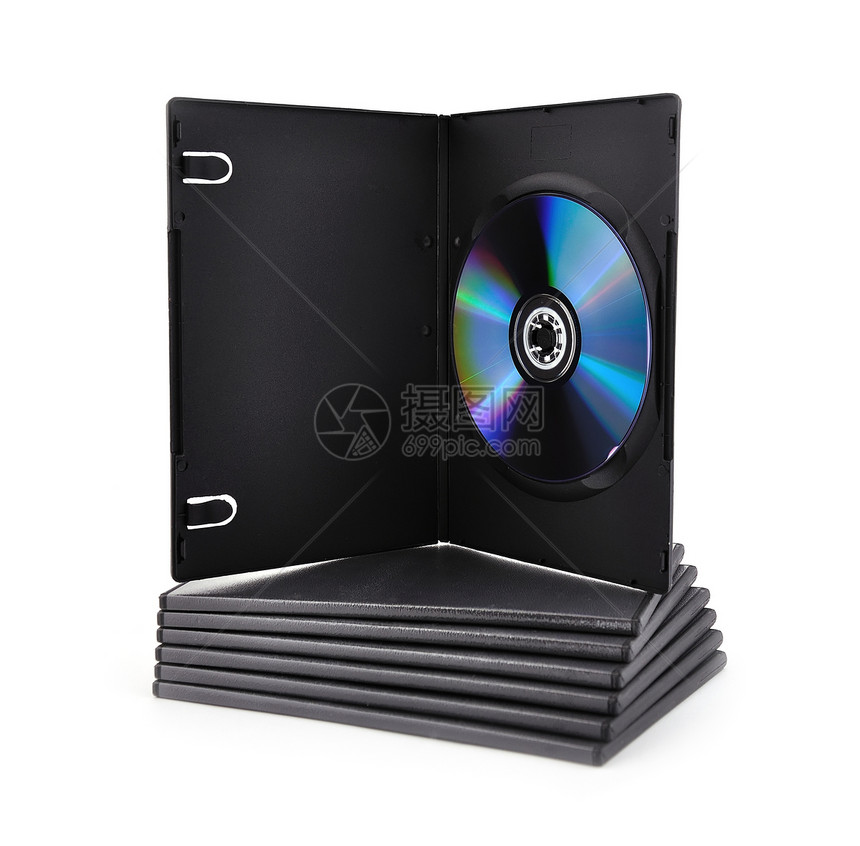 dvd光碟驱动器数据贮存软件剪裁塑料反射技术空白光盘圆圈图片