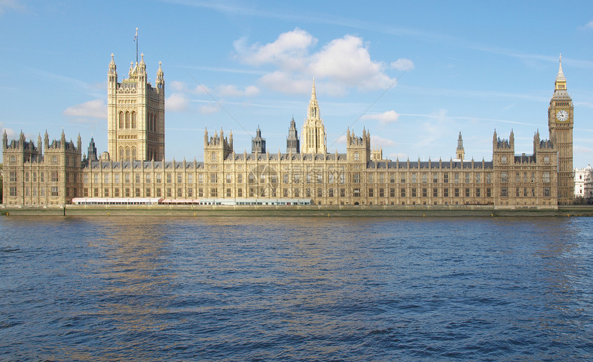 议会众议院全景英语王国地标纪念碑中心建筑雕塑天际城市图片
