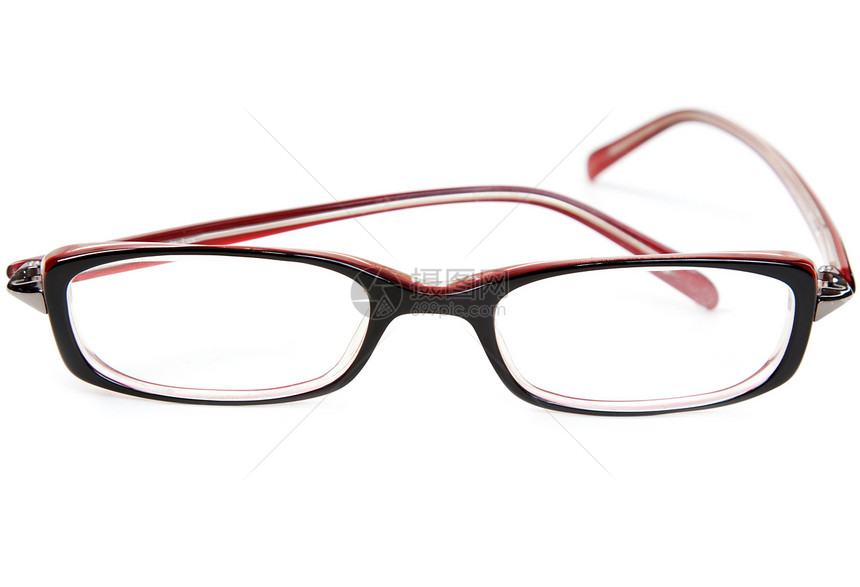 时尚红色眼镜塑料配镜师视力配饰镜片近视黑色验光光学玻璃图片