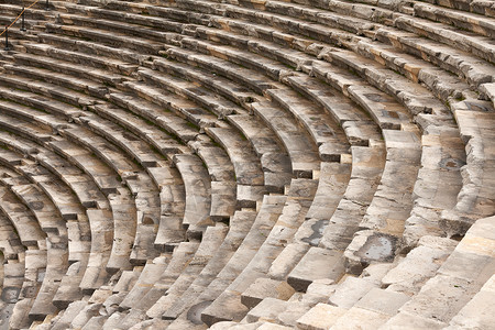 古老的两神寺竞技场火鸡纪念碑游客旅行遗迹座位剧院建筑脚步背景图片