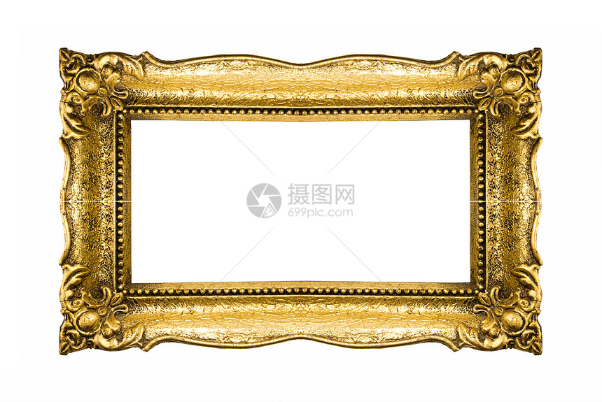 框架设计金子长方形边界摄影元素艺术图片