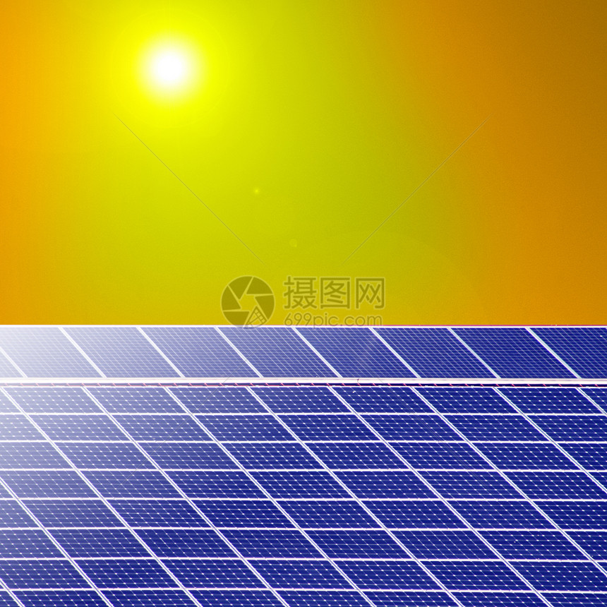 太阳能电能天空建筑创新阳光集电极生态细胞经济环境发电机图片