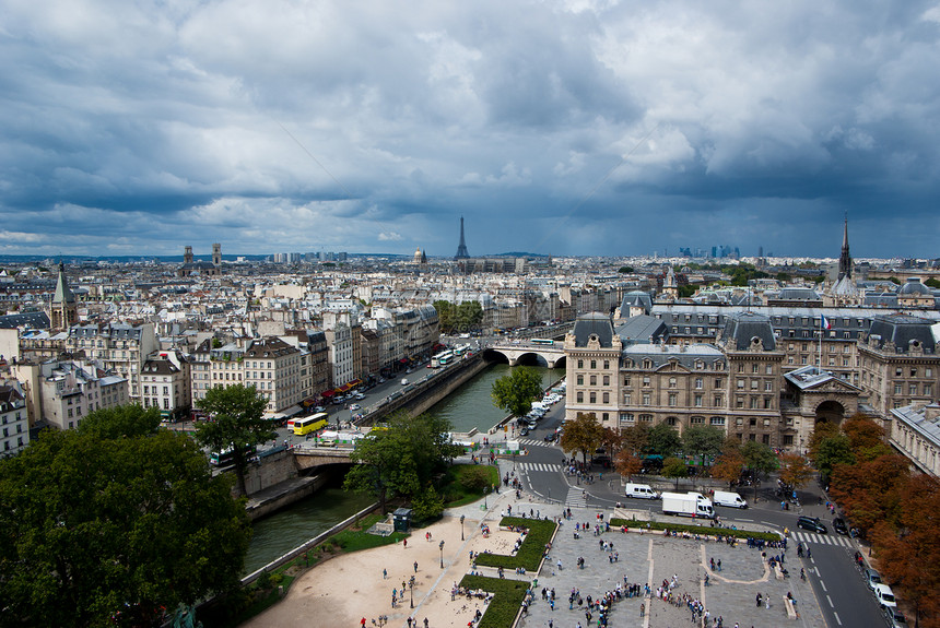 从巴黎的上方都市风光风景地标结构建筑学房子省会天际外观图片