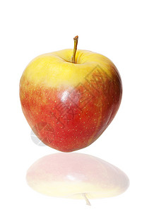 白色背景上的苹果Name红色水果食物背景图片