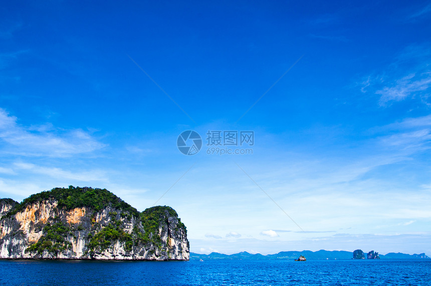 海和海海景天空天堂情调海岸海洋风景支撑石头异国图片