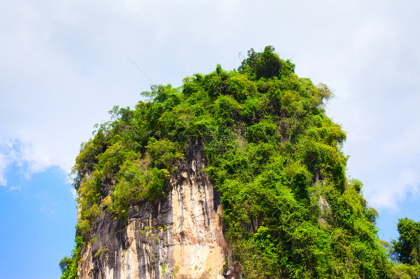 泰国山灌木丛农村晴天爬坡照片生态旅游旅行热带岩石图片